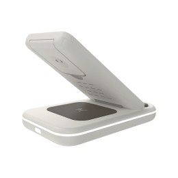 Беспроводное зарядное устройство 3-в-1 CANYON WS-304 (CNS-WCS304B), 15W, бежевый