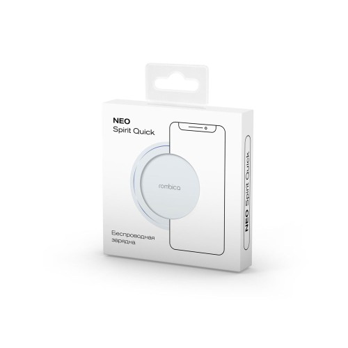 Беспроводное зарядное устройство Rombica NEO Spirit Quick White (Р)
