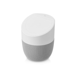 Портативная колонка с беспроводной зарядкой "Shuttle", 5 Вт, белый
