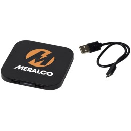 Беспроводное зарядное устройство-хаб «Ozone», черный