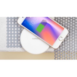 Беспроводное зарядное устройство Rombica NEO Q1W Quick, белый (Р)