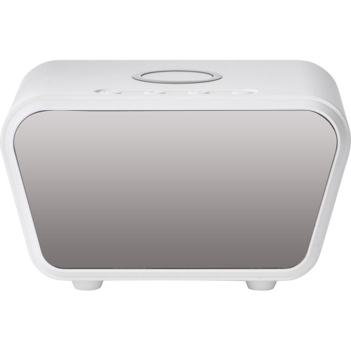 Настольные часы с функцией беспроводной зарядки "Wake", 10 Вт