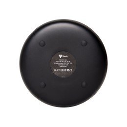 Ночник с беспроводной зарядкой "Ember", 15 Вт, черный