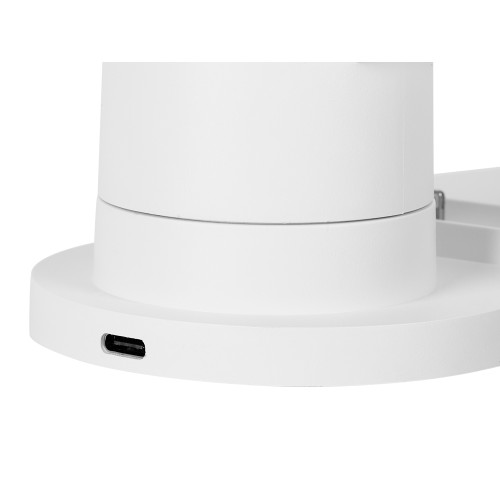 Беспроводная зарядная станция 4-в-1 "Portal" c лампой, 15 Вт, белый