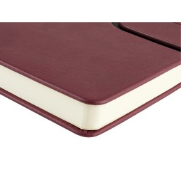 Ежедневник недатированный А5 "Status", бордовый
