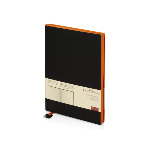 Ежедневник А5 недатированный «Mercury», черный