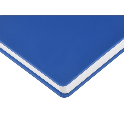 Ежедневник с каменной бумагой недатированный А5 "Carrara", синий