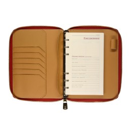 ЕЖЕДНЕВНИК недатированный А5- "RIVIERA. CLASSIC" (КРАСНЫЙ)