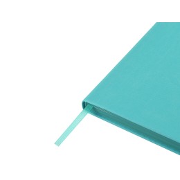 Ежедневник А5 "Megapolis Color New" soft-touch, морская волна