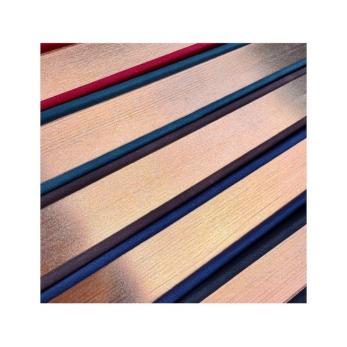 Ежедневник недатированный А5 "Royal", красный с бронзовым срезом