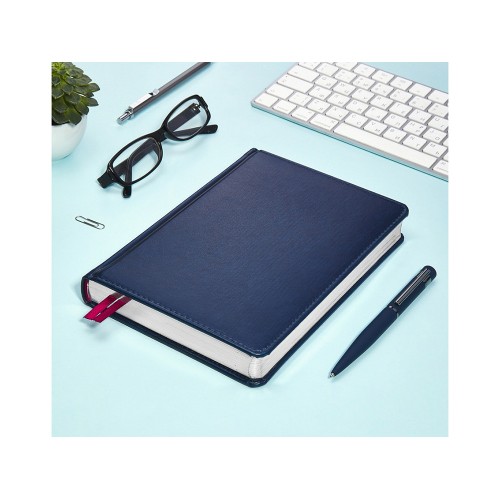 Ежедневник недатированный А5 "Parliament", синий