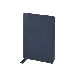 Ежедневник недатированный А5 "Megapolis Nappa Flex", темно-синий navy