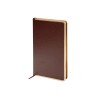 Ежедневник А5 недатированный «Chelsea», коричневый (золотистый кант и срез)