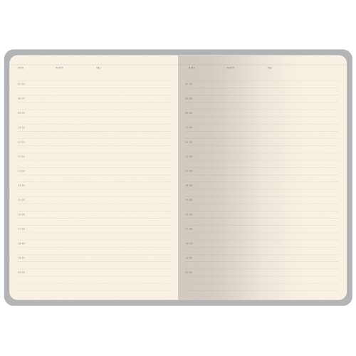 Ежедневник недатированный с магнитным клапаном А5 "Venezia", зеленый