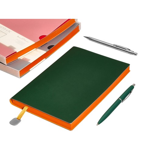 Ежедневник А5 недатированный «Mercury», зеленый