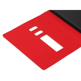 Ежедневник недатированный А5  "La Manche", красный