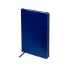 Ежедневник недатированный А5 "Megapolis Nebraska", ярко-синий с серебристым обрезом