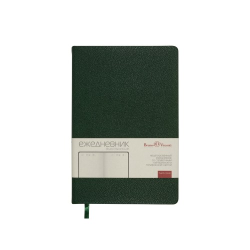 Ежедневник недатированный А5 "Loft", зеленый