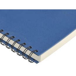 Ежедневник недатированный на гребне А5 "Pragmatic", синий (Р)