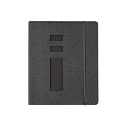 Ежедневник недатированный А5  "La Manche", серый графитовый