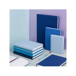 Ежедневник недатированный А4 «Velvet», темно-синий navy