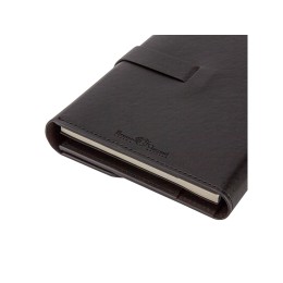 Ежедневник недатированный А5 "Senate" с магнитным клапаном, черный