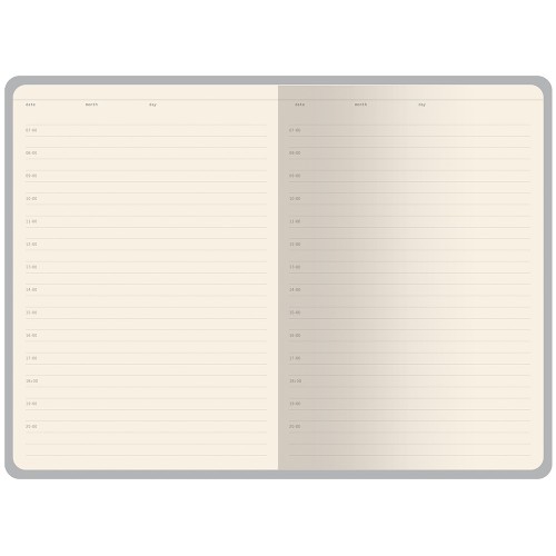 Ежедневник недатированный А5 "Amazonia", коричневый с золотым обрезом