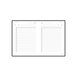 Ежедневник А6 недатированный «Бумвинил», бордовый