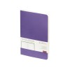 Ежедневник А5 недатированный «Megapolis Velvet Flex», светло-фиолетовый