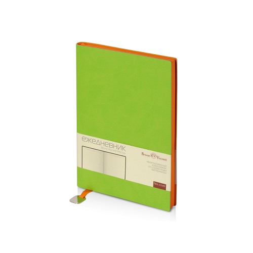 Ежедневник А5 недатированный «Mercury», салатовый