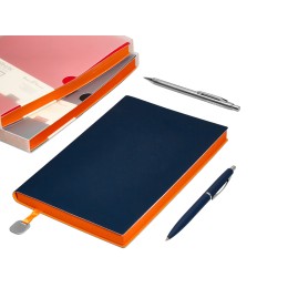 Ежедневник А5 недатированный «Mercury», темно-синий