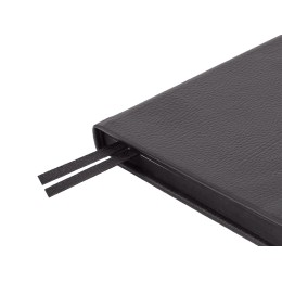 Ежедневник недатированный А5 "Megapolis Nappa", черный