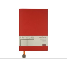 Ежедневник А5 недатированный «Mercury», красный