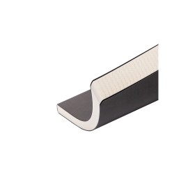 Ежедневник А5 недатированный «Megapolis Velvet Flex», серый