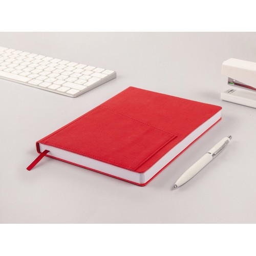 Ежедневник недатированный А5 Barcelona, красный