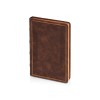 Ежедневник недатированный А5 "Royal", коричневый с бронзовым срезом