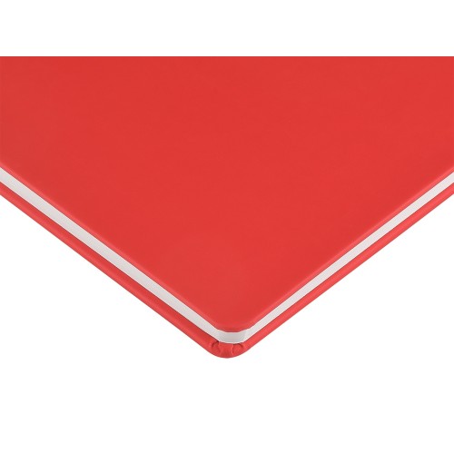 Еженедельник с каменной бумагой А5+ "Carrara", красный