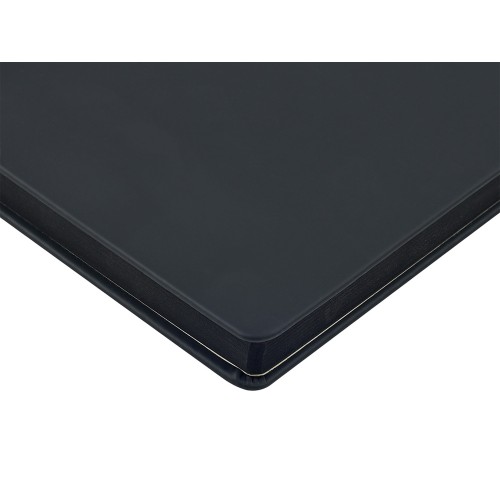 Ежедневник А5 "Megapolis Color New" soft-touch, черный