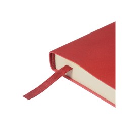 Ежедневник недатированный  А5 "LONDON" красный/темно-серый