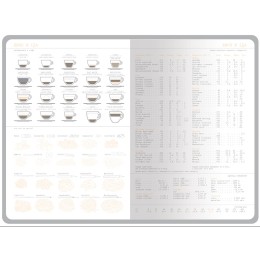 Ежедневник А5 недатированный «Mercury», коричневый