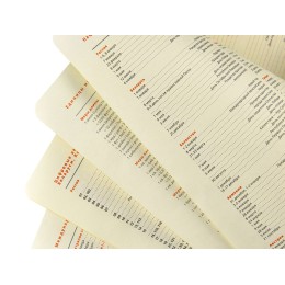 Ежедневник недатированный А5 "Boston", черный (желтый обрез)