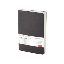 Ежедневник А5 недатированный «Megapolis Velvet Flex», серый