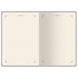 Ежедневник недатированный А5 "Royal", коричневый с бронзовым срезом