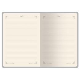 Ежедневник недатированный А4 "Royal", красный с бронзовым срезом