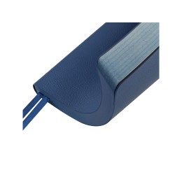 Ежедневник недатированный А5 "Megapolis Nappa Flex", темно-синий