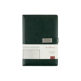 Ежедневник недатированный А5 "Verona", зеленый