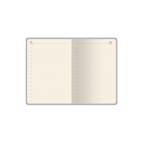 Ежедневник недатированный А5 "Lyon", серый