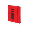 Ежедневник недатированный А5  "La Manche", красный