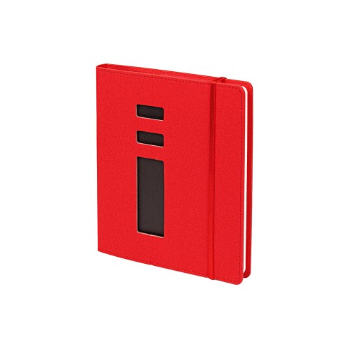 Ежедневник недатированный А5  "La Manche", красный