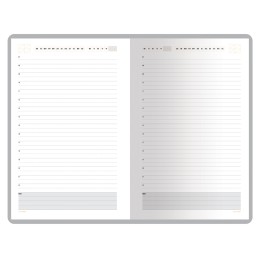 Ежедневник А5 недатированный «Mercury», белый